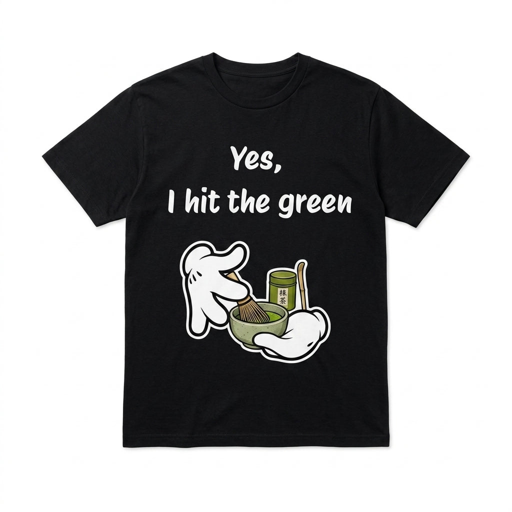 Yes I Hit the Green camiseta