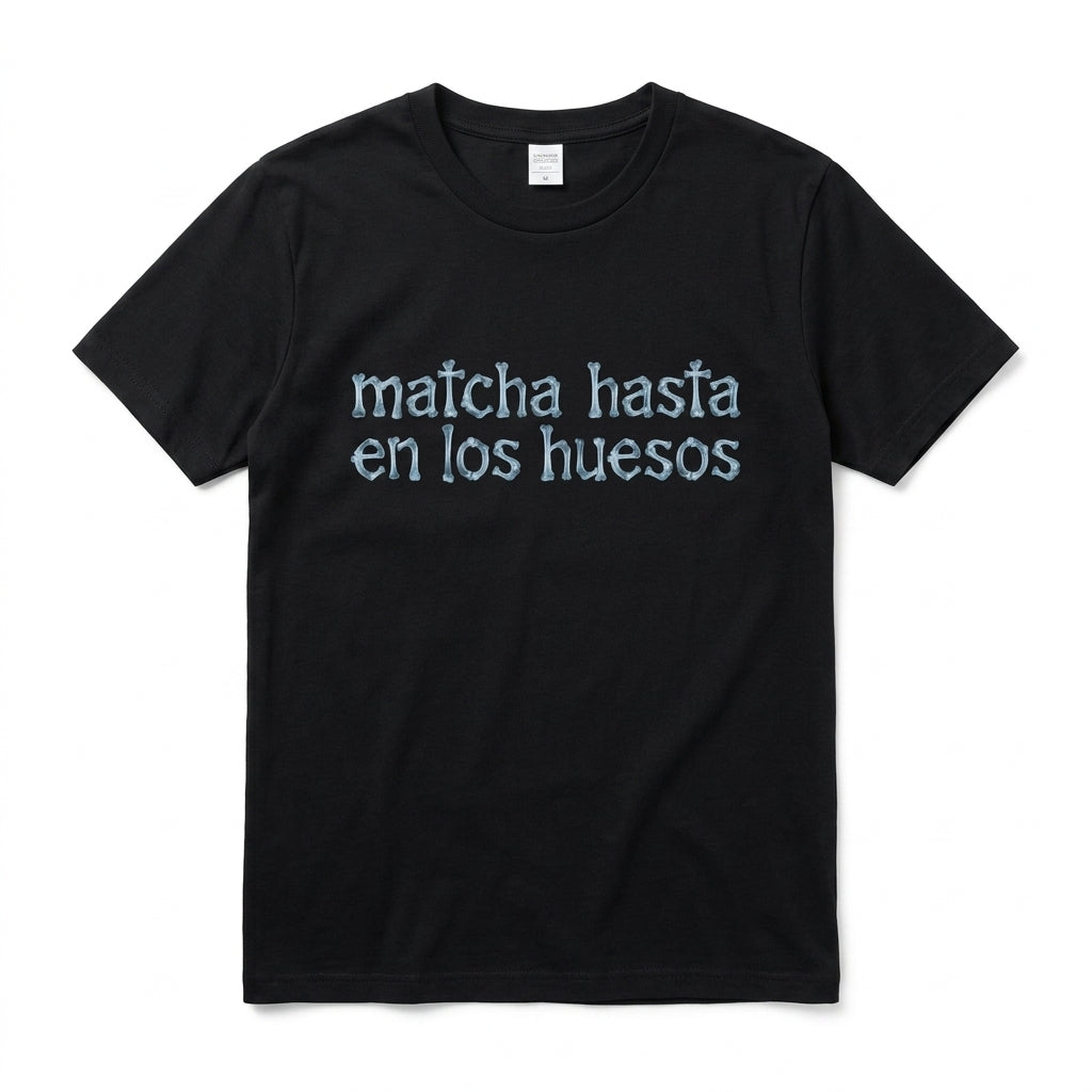 X-Ray Matcha delante — matcha hasta en los huesos